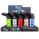 Sky Torch, Gun Lighter Marvel Asst Clrs (15 Pack)