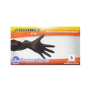 Advance, Nitrile Gloves Black Small, 100 ct (10 Pack)