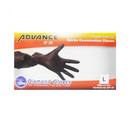 Advance, Nitrile Gloves Black LG, 100 ct (10 Pack)