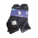Mens Socks Crew -12 Black, 20 ct (6 Pack)