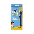 Gillette, Blue2 Razor Flexi, 7 ct (12 Pack)