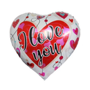 Balloons Foil I LOVE YOU, 18 in (20 Pack)