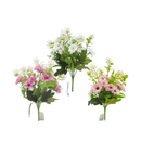 Daisy, Artificial Bouquet Assorted Colors, 12 in (36 Pack)