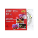 X-Mas Led Lights Color, 100 ct, 28 ft (24 Pack)