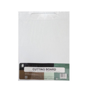 Cutting Board Plastic 13.8 X 10 White (24 Pack)