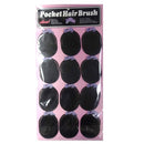 Pocket Hair Brush, 12 ct (10 Pack)