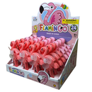 Toy Fan Flamingo Assorted Colors (24 Pack)