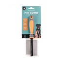 Pet Pin Comb Double Sided, 8 in (6 Pack)