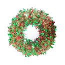 X-Mas Wreath Decoration, 17.75 in (10 Pack)