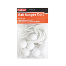 Firmgrand, Ball Bungee Cord 6Pc White, 6 in (12 Pack)