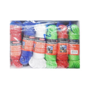 Firmgrand, Rope Multi-Purpose ¼X66 Ft Assorted Colors (12 Pack)