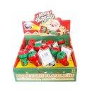 X-Mas Flash Light Assorted Colors, 4.5 in (12 Pack)