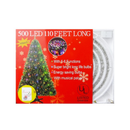X-Mas Led Musical Lights White, 110 ft, 500 ct (20 Pack)