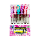 Toy Bubble Sticks Unicorn & Mermaid Assorted (24 Pack)