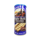Cambridge & Thames, Wafer Rolls Chocolate, 10.6 oz (12 Pack)
