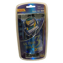 Ultra Max, 3 Men's Razors 2 + 1, 3 ct (48 Pack)
