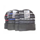 ThermaX, Winter Hats Black With Stripes (12 Pack)