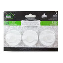 Ideal, Tealight Candles LED 3pc White Light, 3 ct (12 Pack)