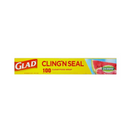 Glad, Cling N Seal Food Wrap, 100 sq ft (16 Pack)