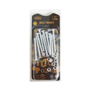 Bolt With Nut 10pc 1 ½in, 4 mm (12 Pack)