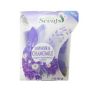 Great Scents, Scented Candle Lavender-Chamomile, 3 oz (12 Pack)
