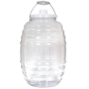 Vitrolero Clear Plastic, 3 gal (4 Pack)