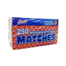 Quality Home, Kitchen Matches Wooden, 250 ct (48 Pack)