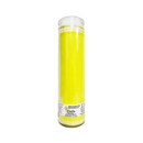 Stella, Candle Novena Yellow, 8 in (12 Pack)