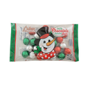 X-Mas Milk Chocolate Balls Assorted Colors, 4.5 oz (24 Pack)