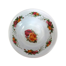 Melamine Bowl Rose Design, 8 in (30 Pack)