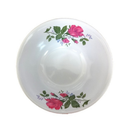 Melamine Bowl Red Flower, 8 in (30 Pack)