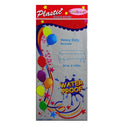 Table Cover Silver Plastic (12 Pack)