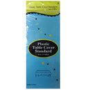 Table Cover Teal Plastic (12 Pack)