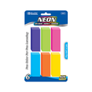 Bazic, Eraser Neon Assorted Colors, 6 ct (24 Pack)