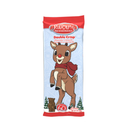X-Mas Rudolph Double Crisp Solid Chocolate, 3 oz (24 Pack)