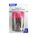 Paper Clips With Magnetic Holder, 50 ct (24 Pack)