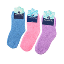 Ladies Cozy Socks Assorted Colors (12 Pack)