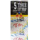 Tissue Paper Ribbon Design, 5 ct (24 Pack)
