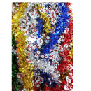 X-Mas Garland Snowman Assorted Colors (12 Pack)
