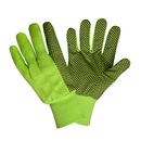 Work Gloves Green With PVC Dotted (24 Pack)