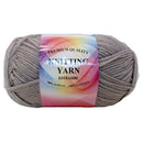 Knitting Yarn Light Gray 100% Acrylic (10 Pack)