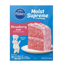 Pillsbury, Cake Mix Strawberry, 15.25 oz (12 Pack)
