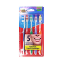Oral Fusion, Toothbrush Md, 5 ct (12 Pack)
