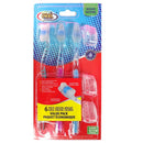 Oral Fusion, Toothbrush With Cap Medium, 6 ct (12 Pack)