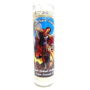 Stella, Candle San Miguel Arcangel White, 8 in (12 Pack)