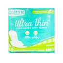 Coralite, Maxi Pads LoUltra Thin, 10 ct (24 Pack)