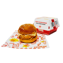 NiceMe, NiceMe, Crispy Chicken Burger Shaped Frozen Dessert, 100 g (24 Pack)