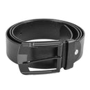 Men Belt Metal Buckle Black (12 Pack)
