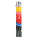 Hair Elastic Bands In Tube, Assorted Color (12 Pack)