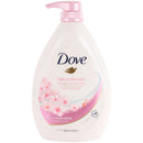 Dove, Body Wash, Sakura Blossom, 1 l (12 Pack)